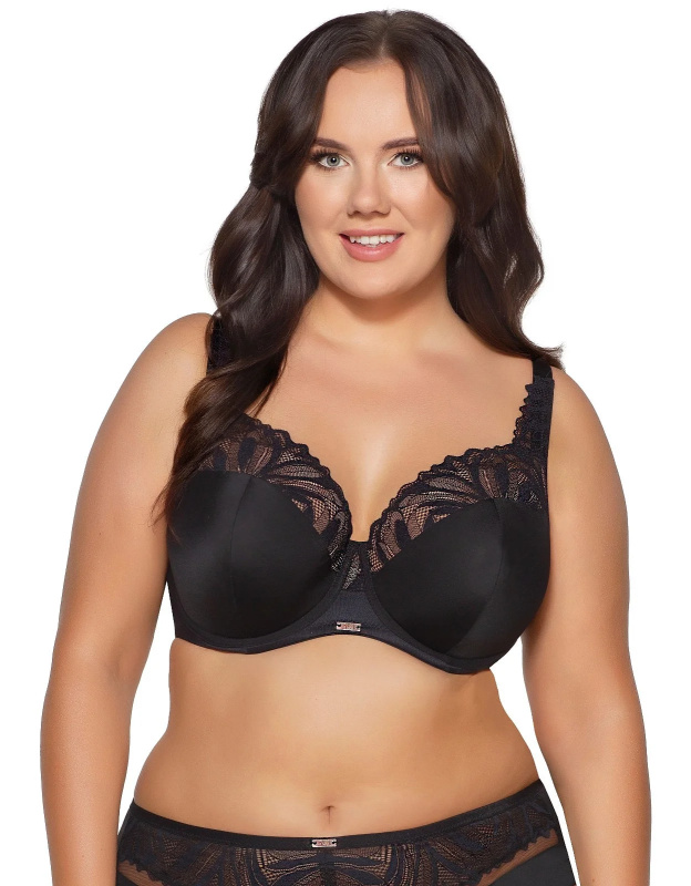 Podprsenka Ava 2105 Yasemin Maxi Barva: Černá, Velikost: 75K