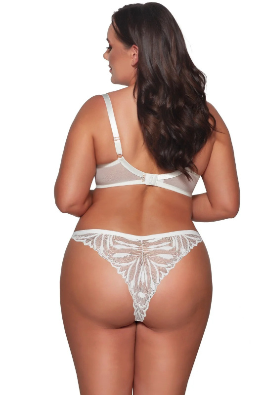 Brazilky Ava 2107/B Yasemin Barva: Smetanová, Velikost: L