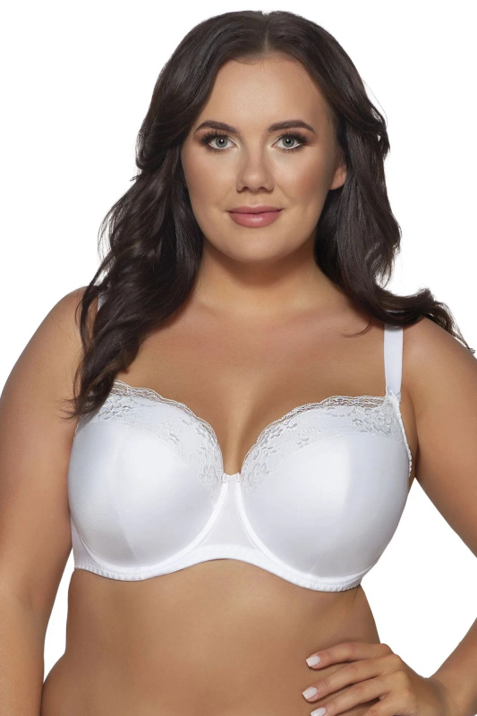 Dámská podprsenka 2112 Azalea white - AVA bílá 95/B