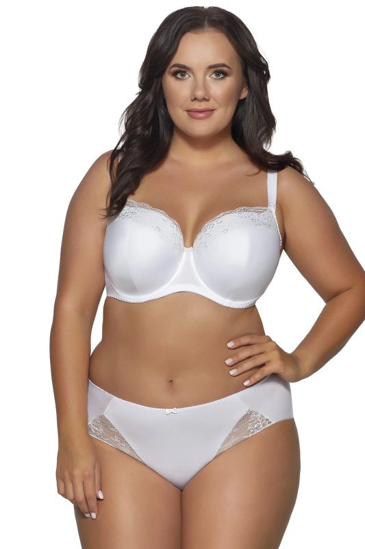 Podprsenka Ava 2112 Azalea Maxi Barva: Bílá, Velikost: 105F