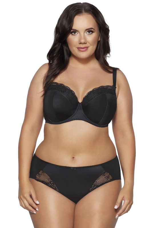 Podprsenka Ava 2112 Azalea Maxi Barva: Černá, Velikost: 90G