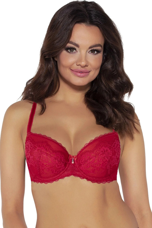 Dámská podprsenka 2093 Barbados - AVA Červená 80/B