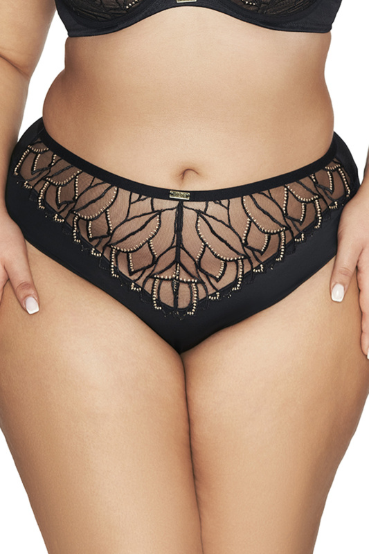 Brazilky Ava 2114/B Miray Barva: Černá, Velikost: 2XL