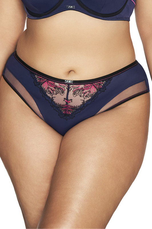 Brazilky Ava 2119/B Mistral Barva: Modrá - tmavě, Velikost: 2XL