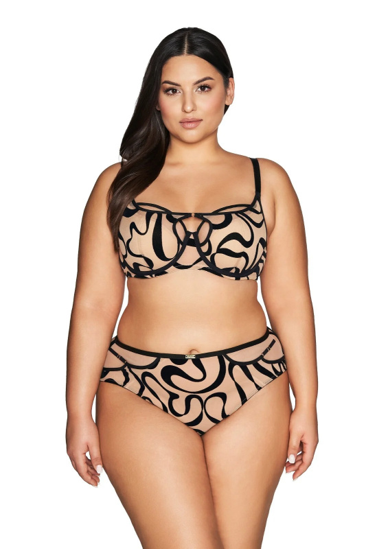 Ava 2124 Maxi poloměkká podprsenka béžová 75K