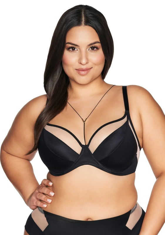 Měkká dámská podprsenka soft Ava 2136 černá 80G