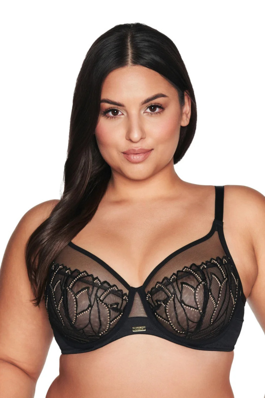BIUSTONOSZ AV 2115 BLACK MAXI černá 100E