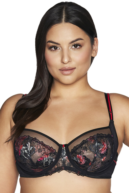 Podprsenka Ava 2122 Intense Maxi Barva: Černá, Velikost: 85I