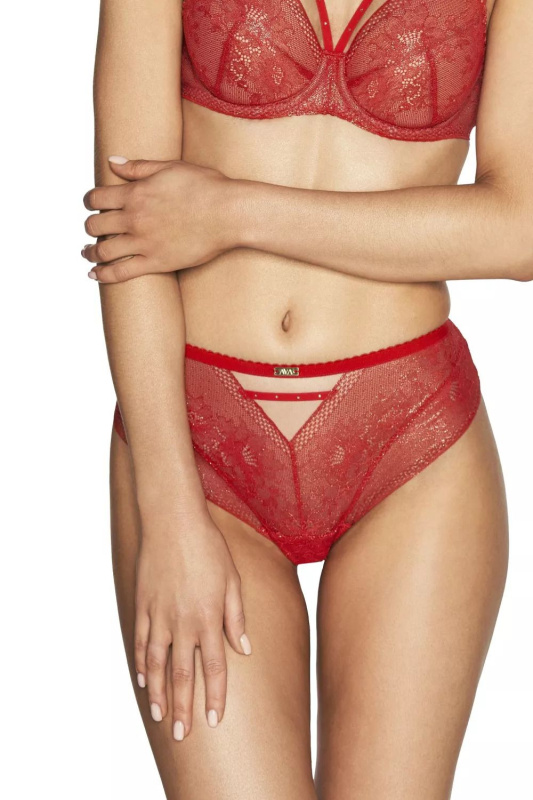 Dámské brazilky 2127/B Crown - AVA červená S