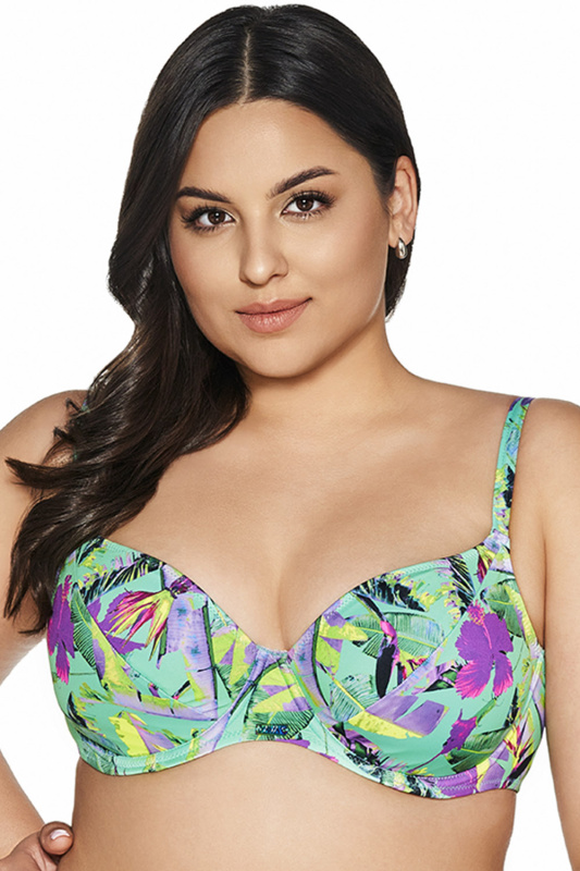 Vrchní díl plavek Ava SK-211 Barva: Zelená, Velikost: 85G