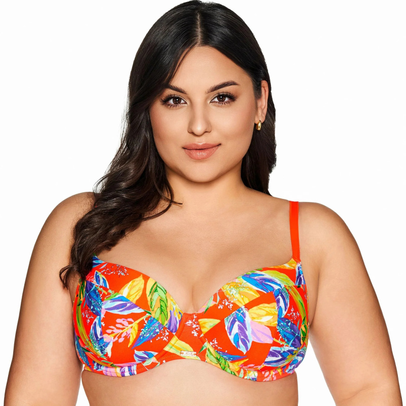 Horní díl plavek Vivid 226 plus - AVA oranžová 85/H