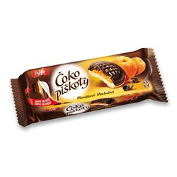Figaro - čokopiškoty s meruňkovou náplní, 147 g