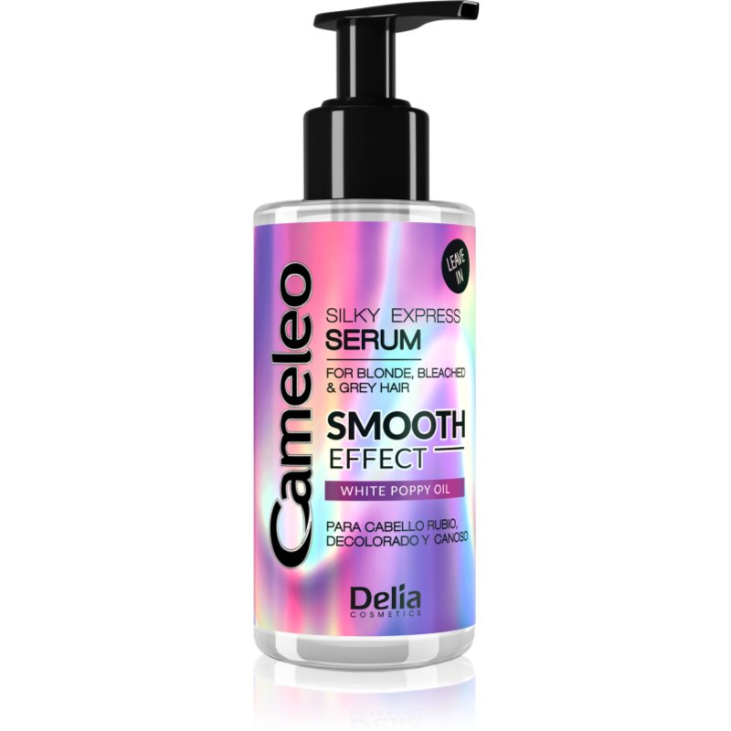 Delia Cosmetics Cameleo Smooth Effect regenerační sérum pro blond a šedivé vlasy 145 ml