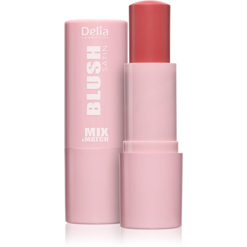 Delia Cosmetics Mix&Match Blush Satin multifunkční líčidlo pro oči, rty a tvář odstín 01 Powder Peach 9 g