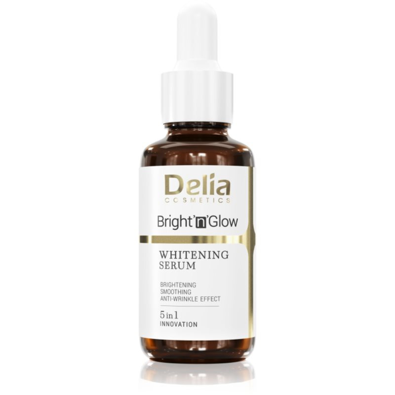 Delia Cosmetics Bright'n'Glow rozjasňující sérum na obličej 30 ml