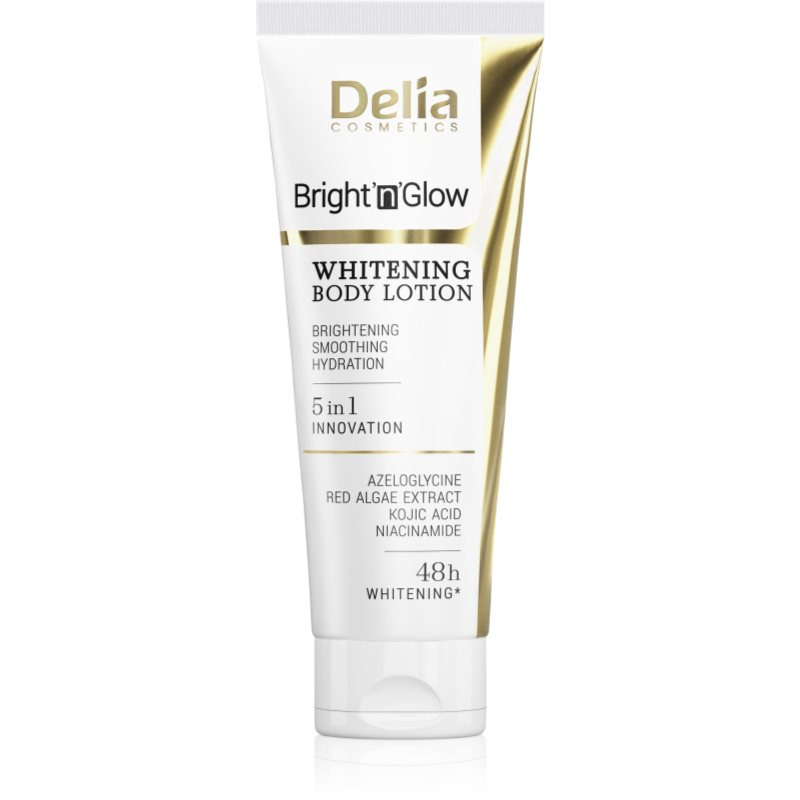 Delia Cosmetics Bright'n'Glow rozjasňující tělové mléko 250 ml