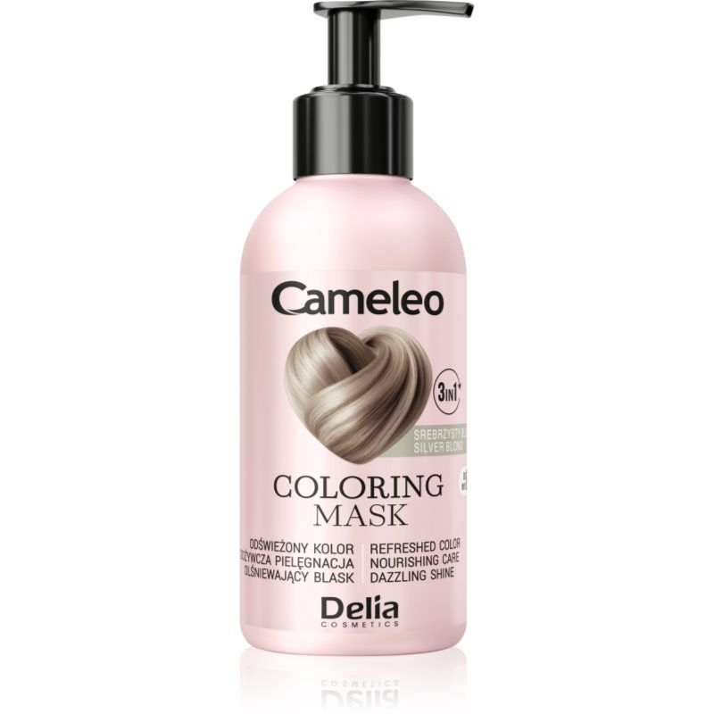 Delia Cosmetics Cameleo Coloring mask barvicí maska na vlasy odstín Silver Blond 120 ml