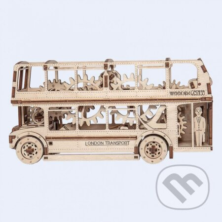 WOODEN CITY 3D puzzle Londýnský autobus 216 dílů