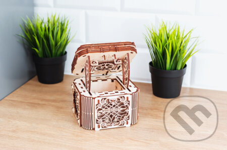 WOODEN CITY 3D puzzle Tajemná schránka 176 ks