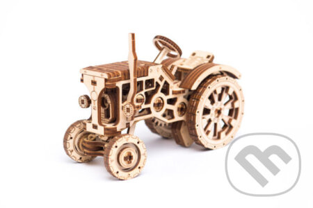 Dřevěné 3D puzzle dvouplošník