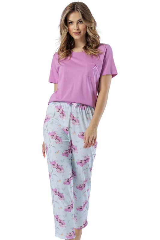 DÁMSKÉ PYŽAMO JASMINE 1582 Heather XL