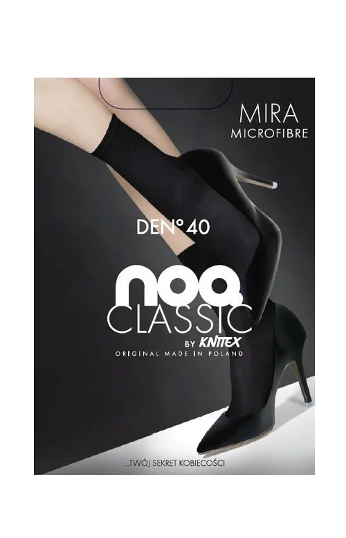 Dámské ponožky Knittex Mira 40 den mocca univerzální