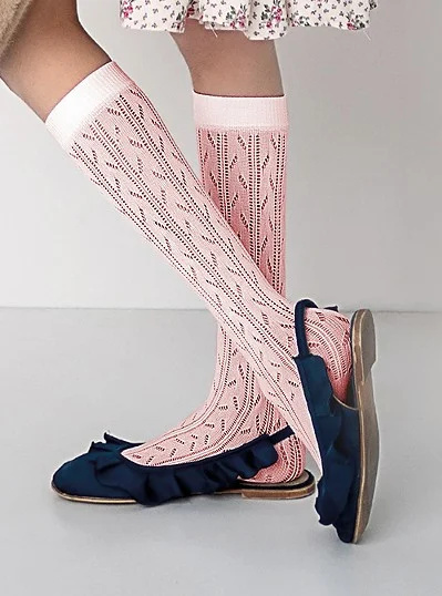 Podkolenky Knittex DR 2306 Mabel bianco univerzální