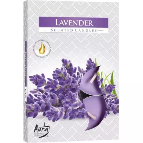 Bispol čajové svíčky lavender (p15-79) 6ks