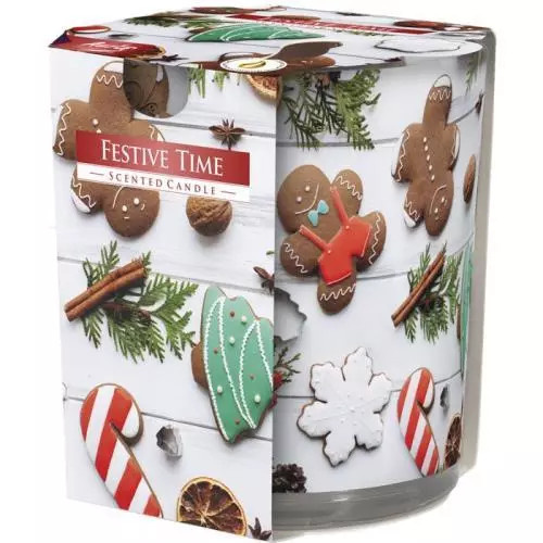 Bispol svíčka festive time 100g