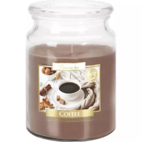 BISPOL Premium Line Coffee vonná svíčka 500 g