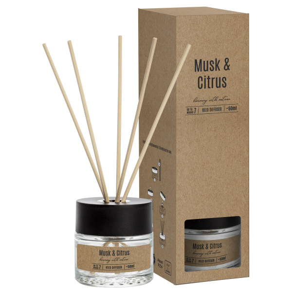 Difuzér olejový 50ml Musk & citrus