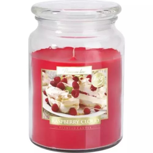 BISPOL Rospberry Cloud vonná svíčka 500 g