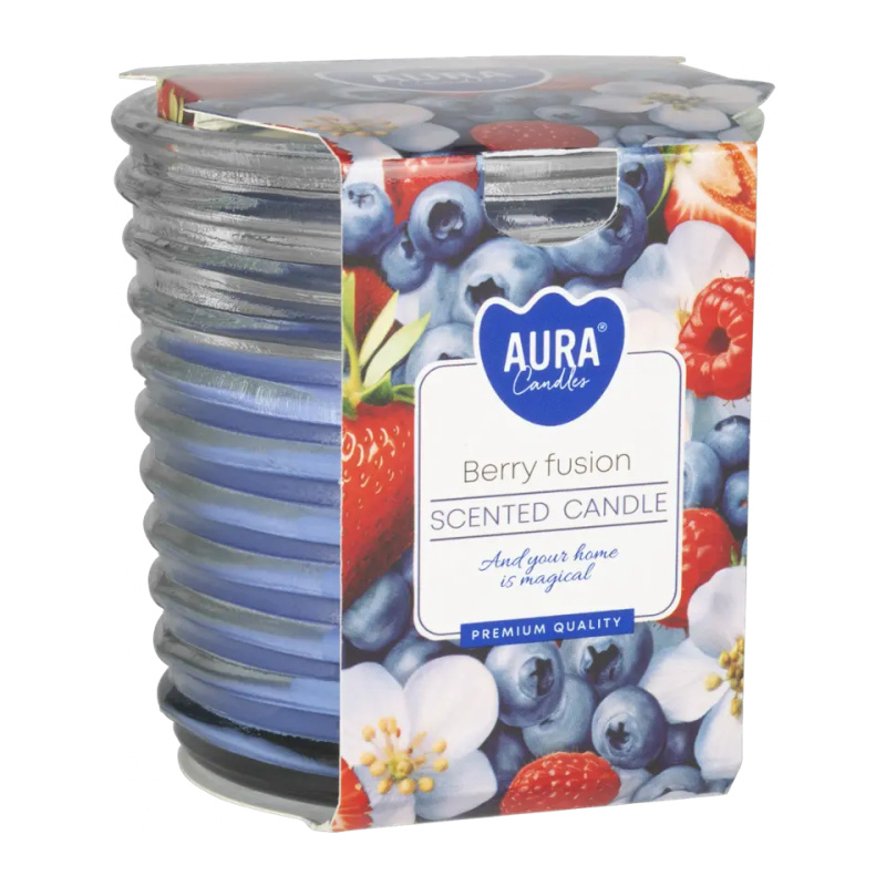 Aura Vonná svíčka Berry fusion 140 g