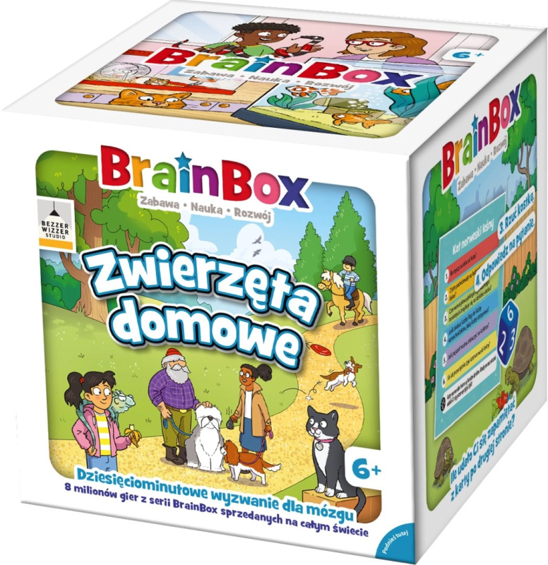BrainBox – domácí zvířata (vzdělávací hra pro děti od 6 let)