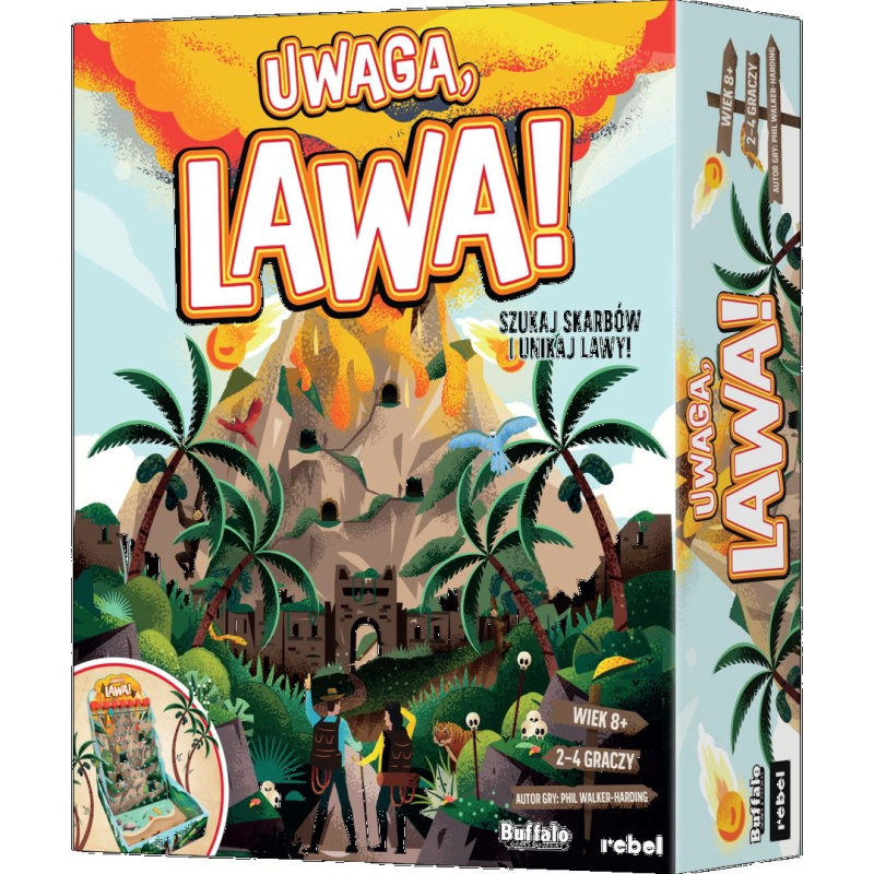 Uwaga, lawa! – rodinná desková hra