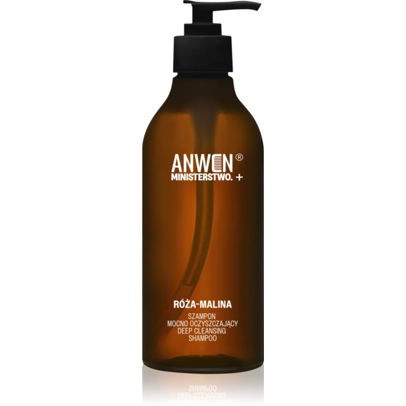 Anwen x Ministerstwo hloubkově čisticí šampon Raspberry & Rose 200 ml
