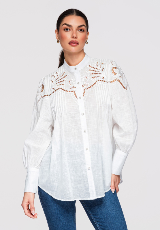 Dámská košile Edoti s prodlouženou délkou