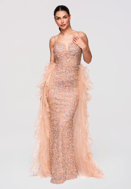 Dlouhé společenské šaty Edoti