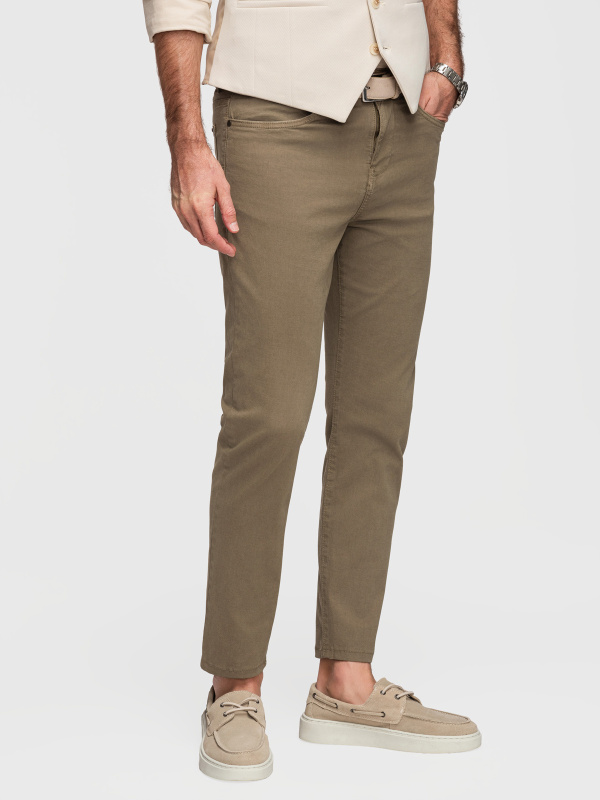 Pánské slim-fit chino kalhoty