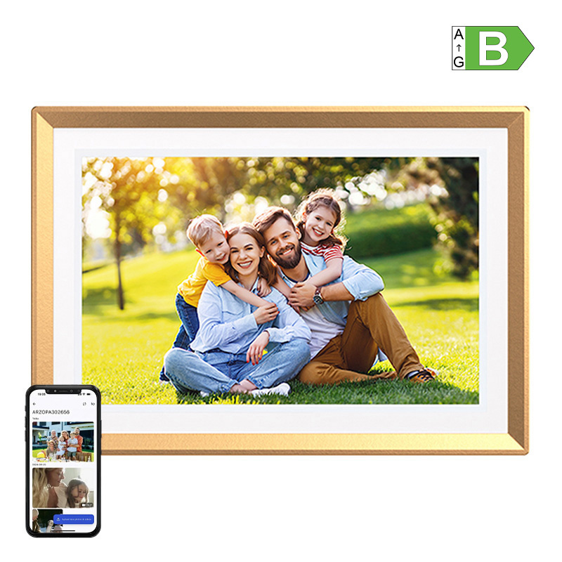 Digitální fotorámeček Arzopa D10 (zlatý) 10,1"