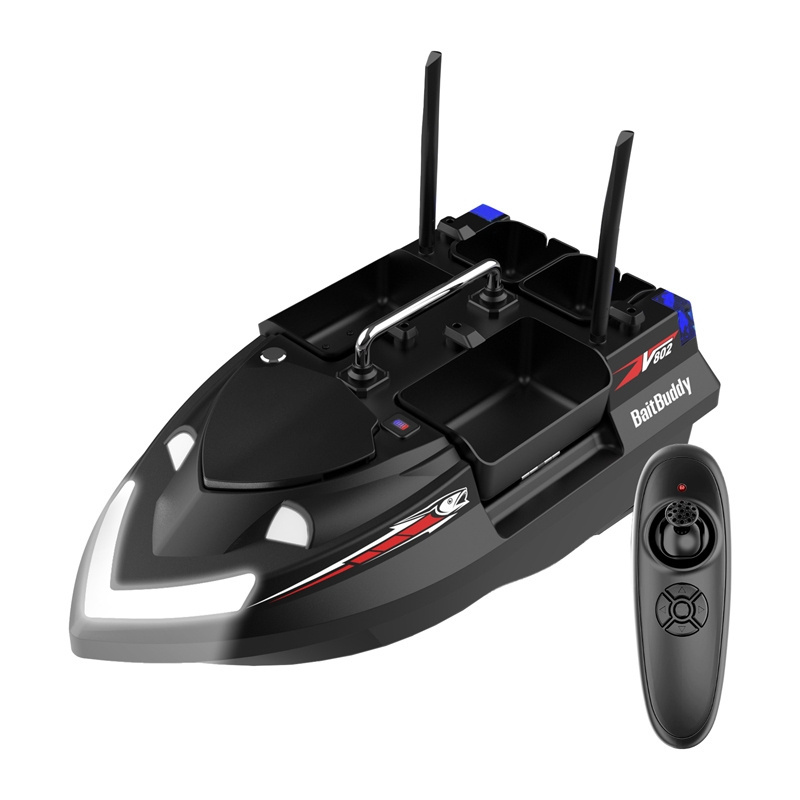 Flytec V802 návnadová loď s baterií 12000 mAh (černá)