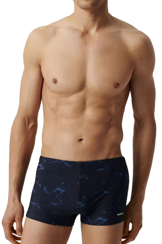 Pánské plavky 319 blue - Atlantic tmavě modrá S