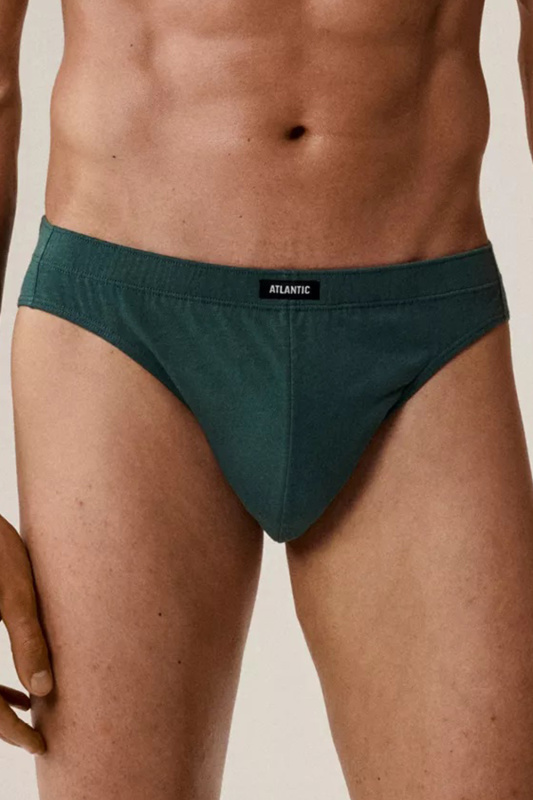 Kalhotky Atlantic 3MP-132 A'3 S-2XL kobaltovo-denimově zelená XL