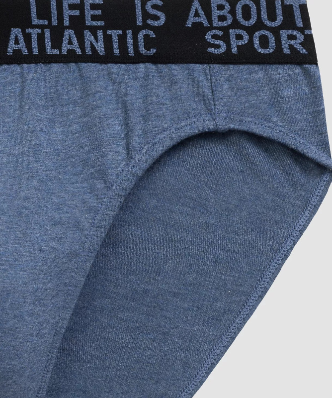 Kalhotky Atlantic 3MP-209/25 A'3 S-2XL zeleno-maroun-modrá XL