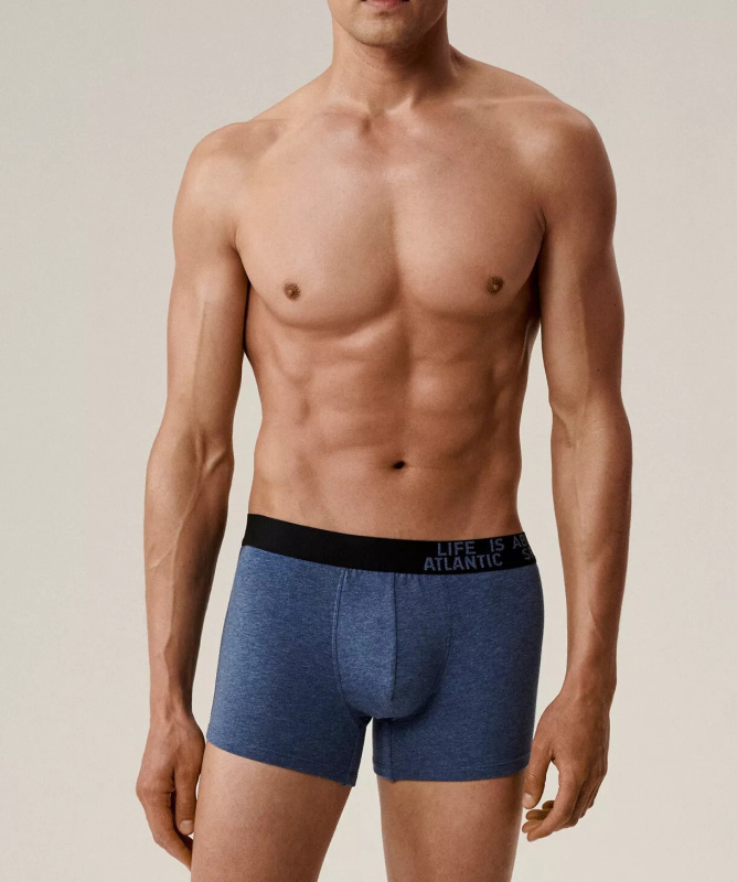 Boxerky Atlantic 3MH-226/25 A'3 S-2XL zeleno-maroun-modrá S