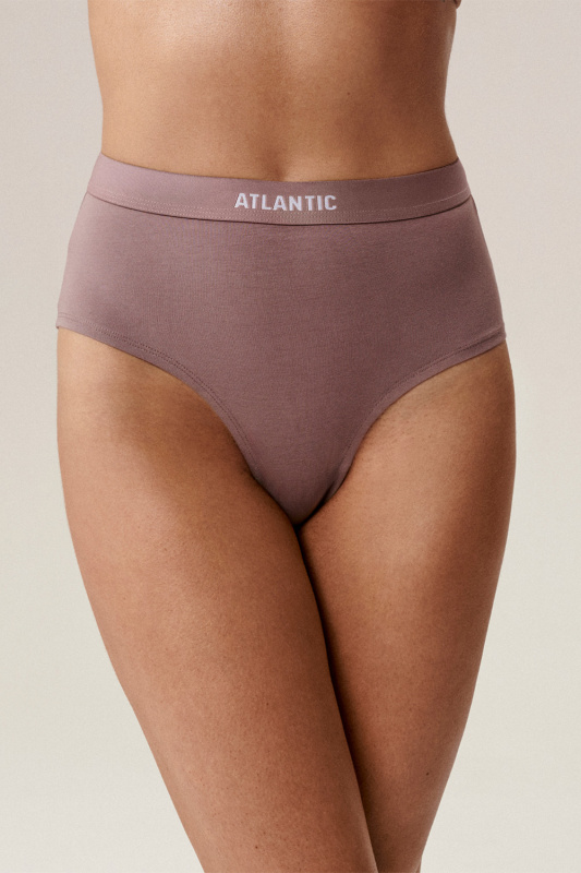 Kalhotky Atlantic 3CLP-009/Z25 Maxi Sport A'3 S-2XL růžovo-vínovo-béžová XXL