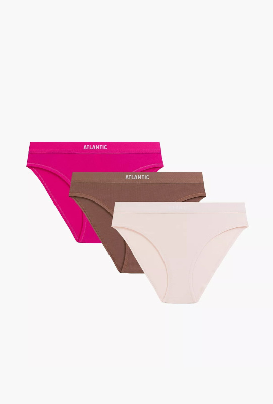 Kalhotky Atlantic 3CLP-012/L26 Sport A'3 S-XL pink-cappucino L