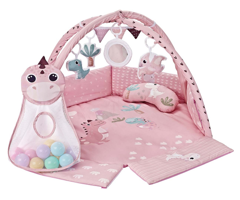 Nej koberce Hrací podložka TinyMini CC9881 růžová