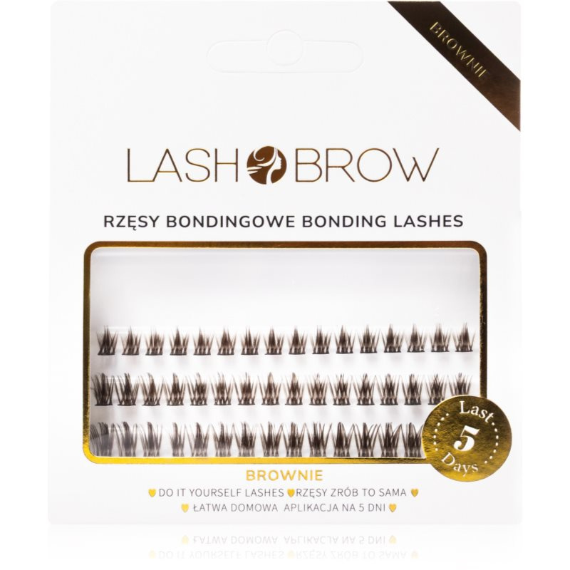 Lash Brow Bonding Eyelashes trsové nalepovací řasy Iconic Brownie 1 ks