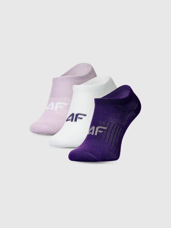 Dívčí kotníkové ponožky (SET 3) 4F 4FJWMM00USOCF496-92S 40